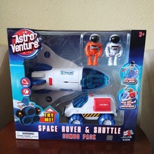 Astro Venture Space Rover  Shuttle Combo Toy with 2 Astronauts Lights  Sound