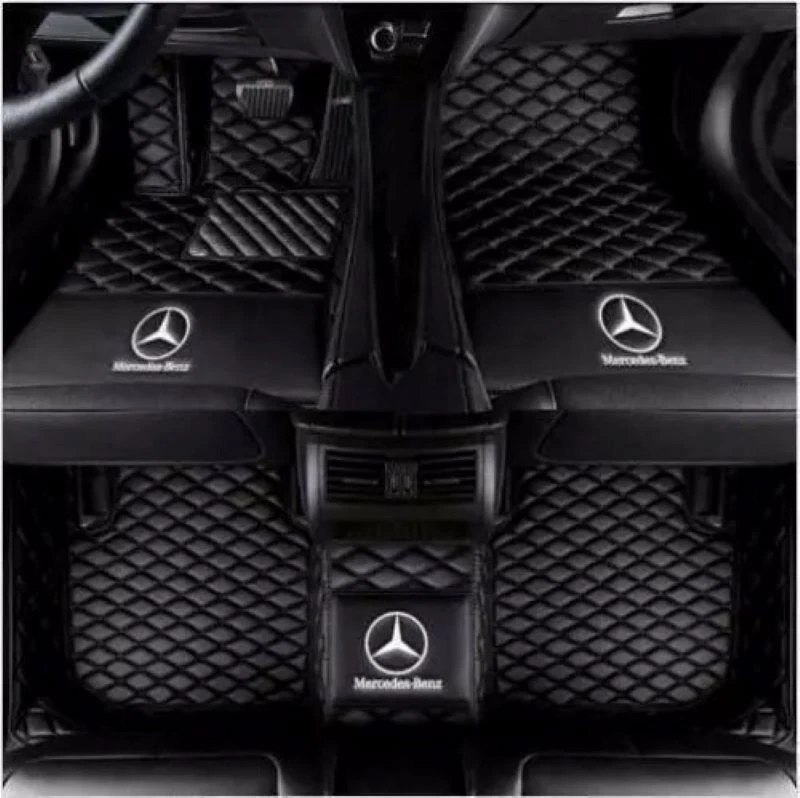 Fit Mercedes-Benz 1998-2025 All Model Waterproof Luxury Carpets Car Floor Mats - Image 2 of 4