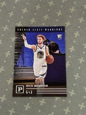 2020-21 Panini Chronicles Nico Mannion Rookie Panini #112 Golden State RC (A)