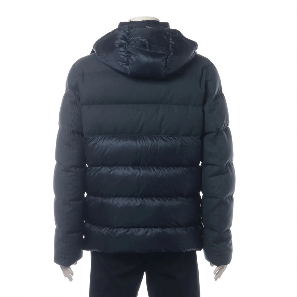 Herno Nylon Down jacket 50 Men's Navy Blue  PI000949U-33347-9200 - Image 2 of 4