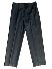 EMPORIO ARMANI VTG 80  s Black Wool Blend Pant Size High Rise Italian SIze 44