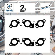 2x ORIGINAL® Victor Reinz Dichtung, Abgaskrümmer für Citroën C5 III Break C6