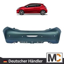 Stoßstange hinten grundiert für Peugeot 208 I (CA_, CC_) mit PDC 2012-2019