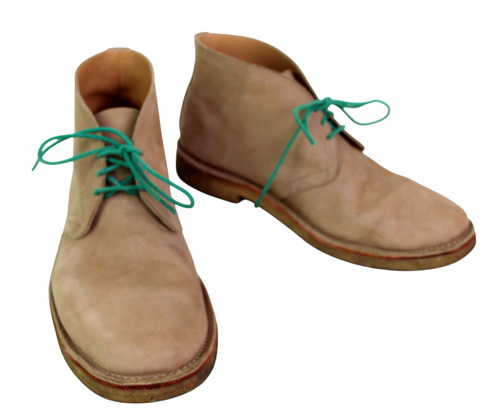 Carreducker London BEIGE LEDER VELOURSLEDER SCHNÜRSTIEFELETTEN HERRENSCHUHE Größe 9 - Bild 2 von 13