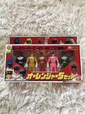 Bandai Power Ranger Chouriki Sentai Zeo Ohranger Set 1995