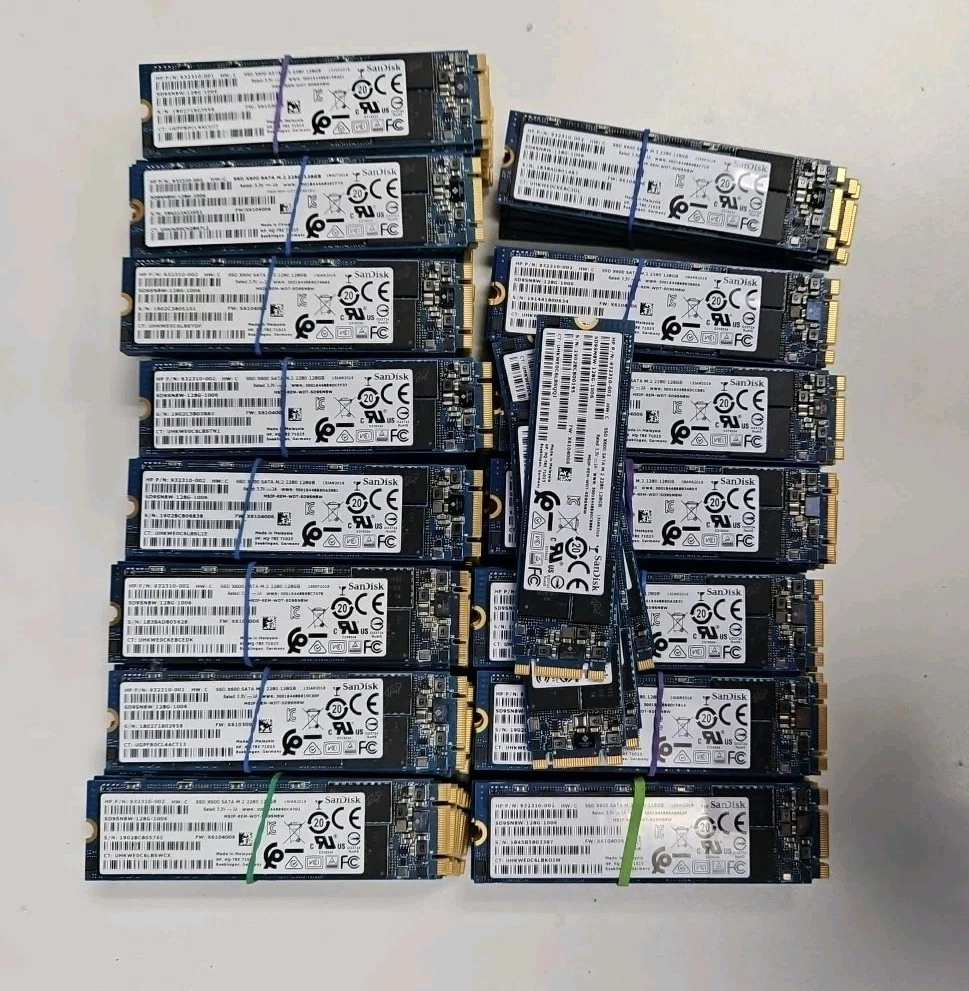 50点セット SanDisk SSD 128GB SanDisk M.2 Interface 128 GB Solid State Drives for sale | eBay