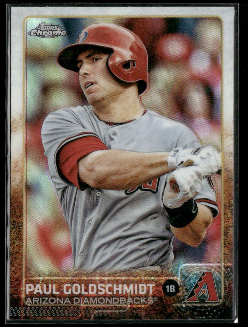2015 Topps Chrome #106 Paul Goldschmidt Refractor