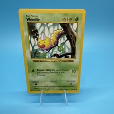 Weedle 069/102 Base Set (Shadowless) Regular for sale online | eBay