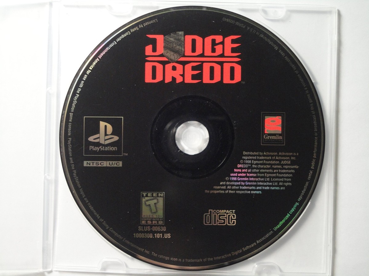 Judge Dredd (Sony PlayStation 1, 1998) for sale online | eBay