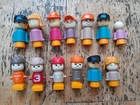 VINTAGE 1973 MATCHBOX LESNEY FIGURES
