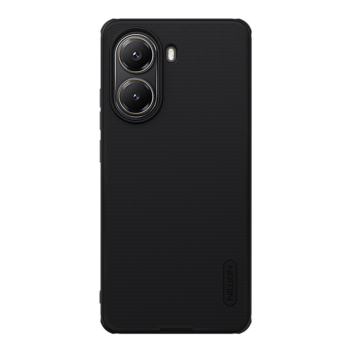 Accessoire Poco X7 Pro 5G Nillkin housse arrière rigide noire avec bumper antichoc en TPU