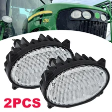 For John Deere Sprayers 4730, 4830 Case IH Combines 5088 LED Oval Headlight 