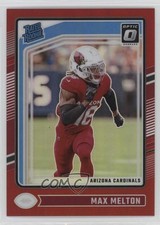 2024 Panini Donruss Optic Rated Rookie Red Prizm 118/125 Max Melton #277 1f60