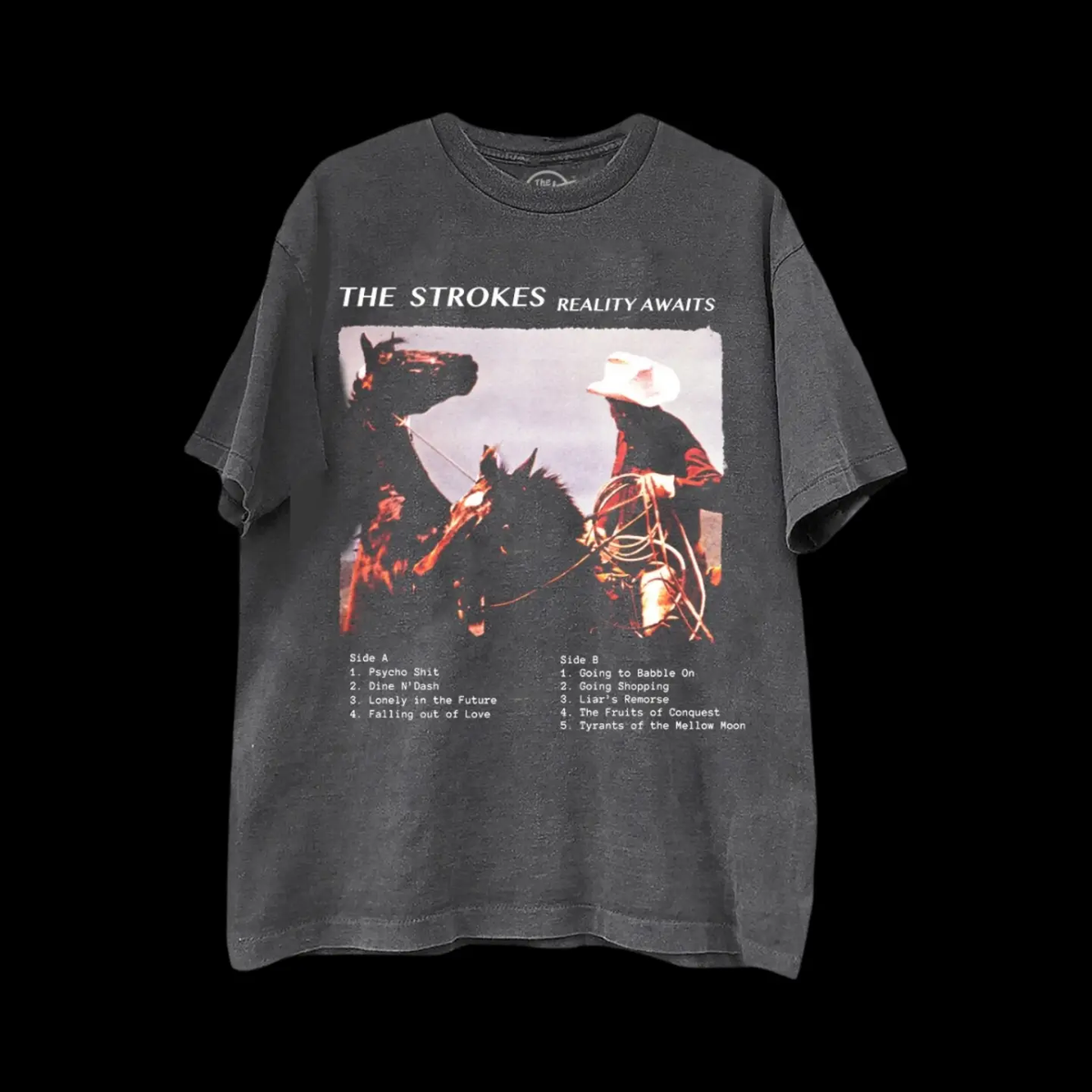 The Strokes Reality Awaits T-Shirt Vintage, reprint | eBay