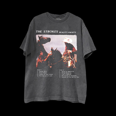 The Strokes Reality Awaits T-Shirt Vintage, reprint | eBay