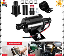  Pompa Carburante Elettrica Bassa Pressione, 12V In Linea Universale Diesel Benzina 4-7 PSI