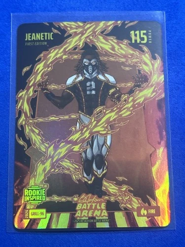 2026 Bo Jackson Battle Arena - Jeanetic #25 Ashton Jeantry Fire Foil RC