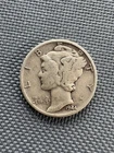 1944 Mercury Dime | 90% Silver | Exact Coin Shown | Good Condition | COA | #419
