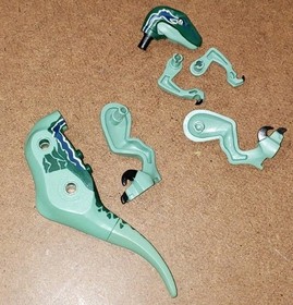 Lego Jurassic World 75917 Dark Green Raptor Replacement 4⅞" Figure *