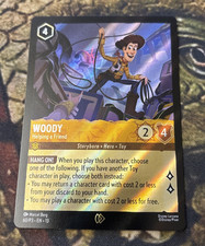 Gen Con 2026 Disney Lorcana Woody Helping A Friend 60/P3 Promo Foil