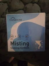 HOMENOTE Misting Cooling System, 26FT (8M) Misting Line + 7 Brass Mist Nozzles +