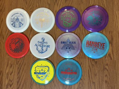 Westside/Latitude 64/Dynamic Discs 10 Disc Lot - HARP HATCHET DESTINY SWORD STAG