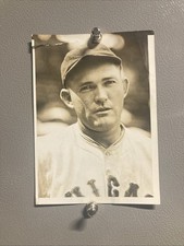 1932 Rogers Hornsby Of The Chicago Cubs Original Type Photo RARE!