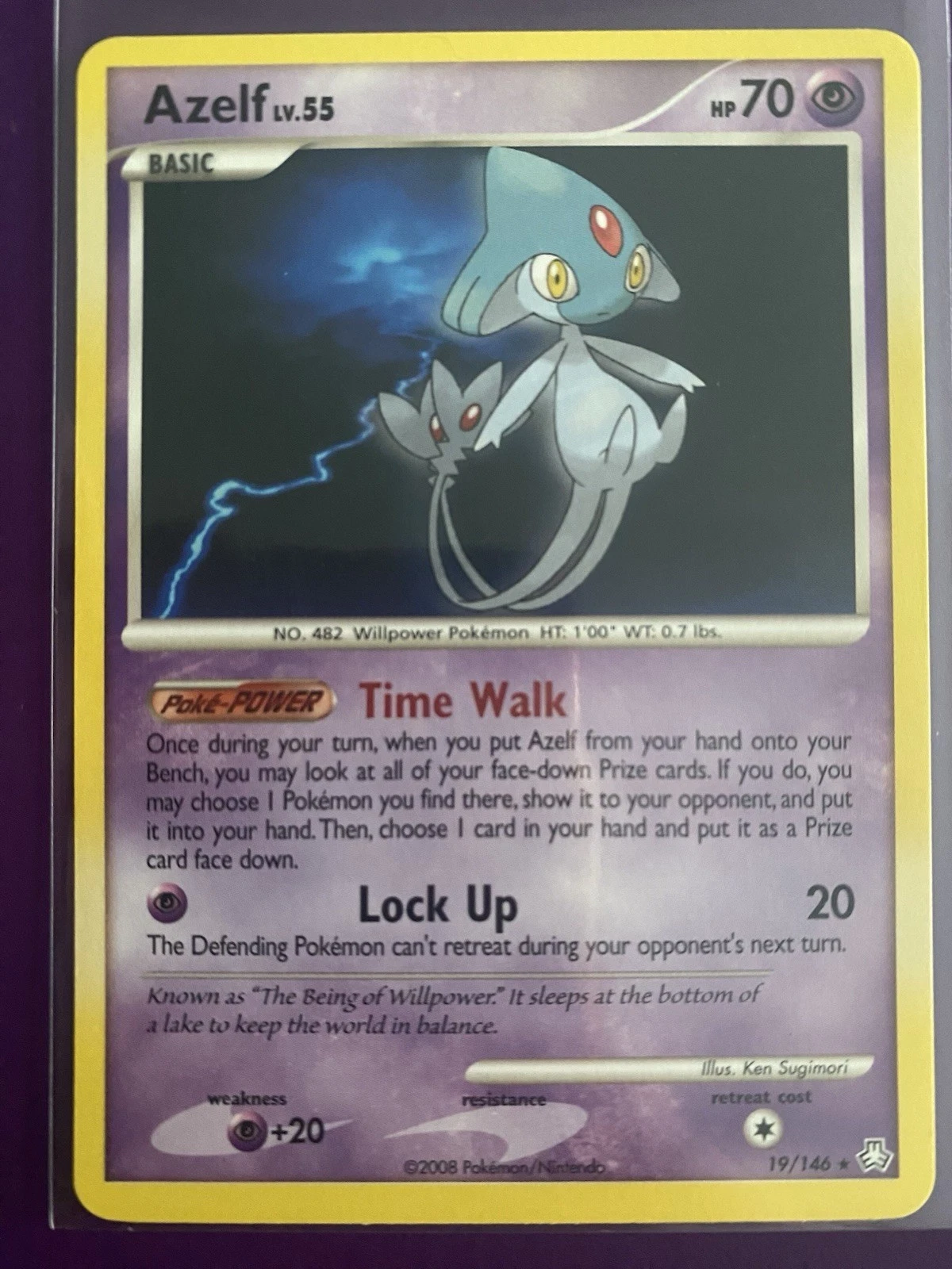 Pokémon TCG - Azelf 19/146 - Legends Awakened - LP