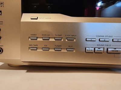 RARE VTG Sony STR-V535 Digital 5.1 Channel Av Receiver Gold. USA RARE VTG Sony STR-V535 Digital 5.1 Channel Av Receiver Gold. USA