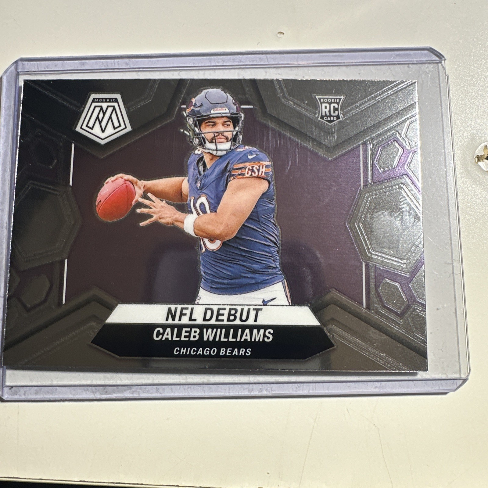 2024 Panini Mosaic - NFL Debut Caleb Williams #289 Silver Prizm (RC)