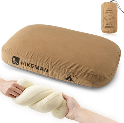 Camping Memory Foam Pillow - Ultralight Travel Pillow,Backpacking Pillow with Re