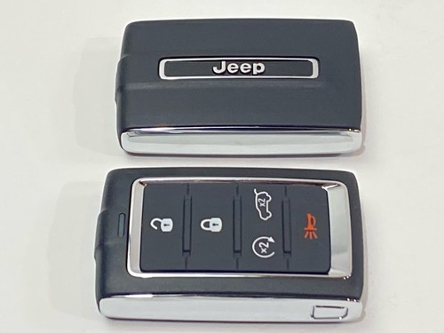 2021 - 2024 JEEP GRAND CHEROKEE Keyless Entry Remote Key Fob Set of 2 OEM VIRGIN