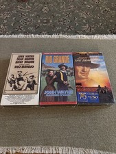 Rio Bravo, Rio Grande, The Searchers. John Wayne Western VHS. Lot of 3. Sealed.