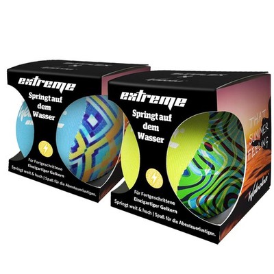X WABOBA Extreme 2er Set Wurfbälle, Wasserspaß mit blauem und grünem Waboba B...
