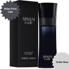 Armani Code 4.2 oz Eau De Toilette  - Free Sh...