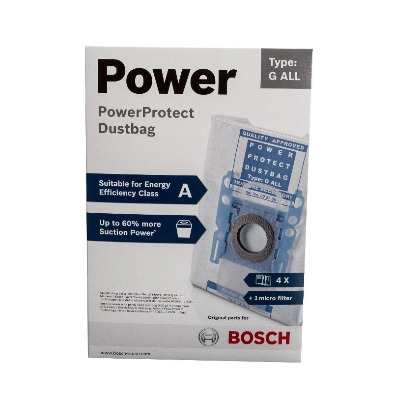 Genuine Bosch Microfibre Type G MegaAir Supertex GXXL GXL Dust