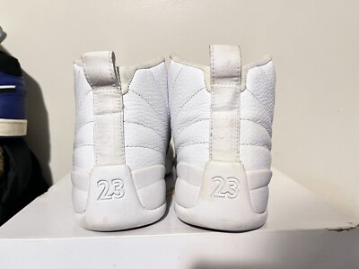 2016 Mens Nike Air Jordan XII 12 OVO Sample White Gold Size 9.5 Used Rare OG NDS 2016 Mens Nike Air Jordan XII 12 OVO Sample White Gold Size  main image 4