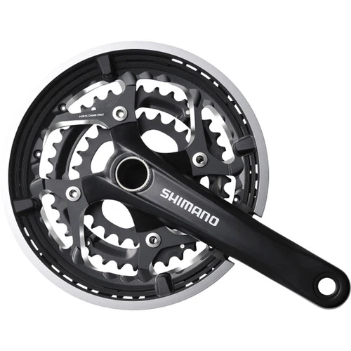 SHIMANO Kurbelgarnitur Trekking FC-T551 175mm 48-36-26Z. 3x10f. schwarz Fahrrad