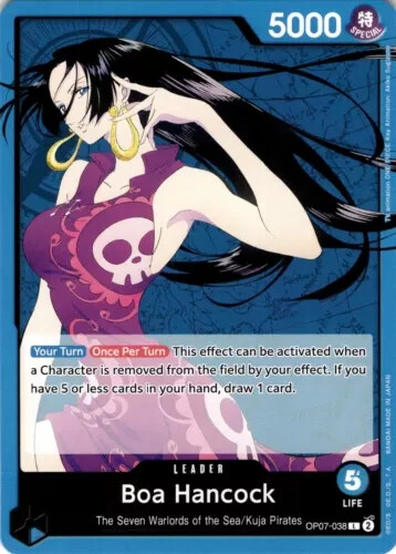 ボア・ハンコック OP07-038 Boa Hancock OP07-038 L One Piece 500 Years in the Future NM | eBay
