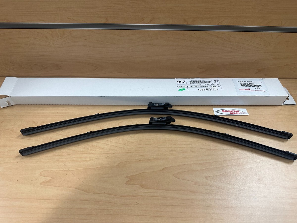 2020-2026 GR SUPRA Front Wiper Blade Set NEW genuine Toyota OEM