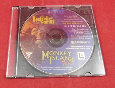 Monkey Island 2 Le Chuck's Revenge - CD aus Bestseller Games