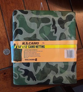 Hunter's Specialties H.S. Camo Netting 54" x 12' Hunting Blind - NEW