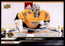 2023-24 UPPER DECK EXCLUSIVES PARALLEL KEVIN LANKINEN 053/100 NASHVILLE