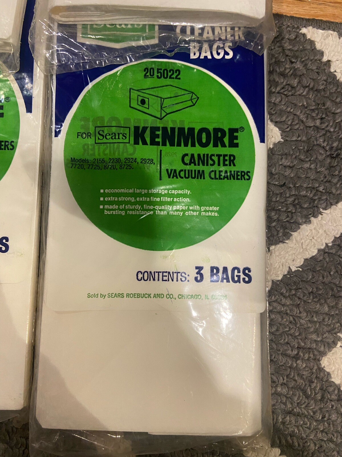 Sears Kenmore 205022 Canister Vacuum Bags 4 Packs Of 3 12 Bags Total eBay