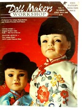 Doll Makers Workshop Magazine with Free Pattern April/May 1990