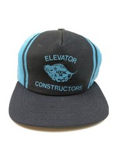 VTG ELEVATOR CONSTRUCTORS LOCAL 14 BUFFALO NEW YORK TRUCKER HAT CAP Made in USA