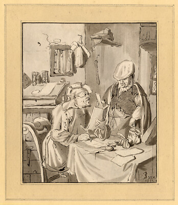 Antiker Meisterdruck-STEUERSAMMLER-BUCH-Ploos van Amstel/Schreuder-Steen-1777