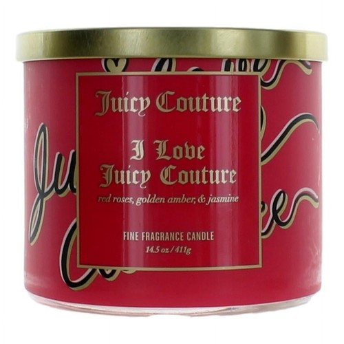 Juicy Couture 14.5oz Soy Wax Blend 3 Wick Candle - I Love Juicy Couture - Picture 2 of 2