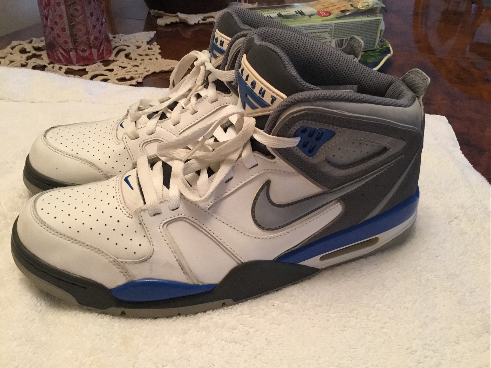 nike air flight falcon grey