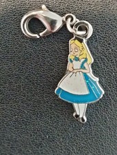 Alice In Wonderland Double Sided Charm Excellent Condition